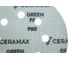 Круги CERAMAX шлифовальные 125 мм GREEN FILM 8 отверстий, P80, 50 шт. 1CRX1148 5