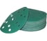 Круги шлифовальные 150 мм GREEN FILM 15 отверстий, P320, 100 шт CERAMAX 1CRX0336 4