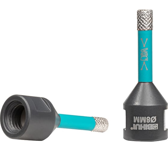 Коронка алмазная для плитки и камня BIHUI 8мм (вакуумная пайка точной формы), арт. DBDB08