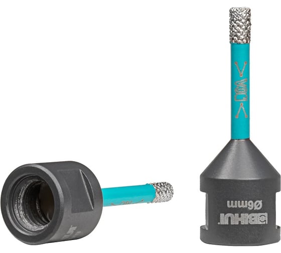 Коронка алмазная для плитки и камня BIHUI 6мм (вакуумная пайка точной формы), арт. DBDB06