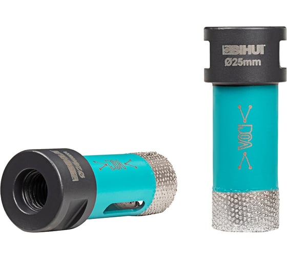 Коронка алмазная для плитки и камня BIHUI 25мм (вакуумная пайка точной формы), арт. DBDB25