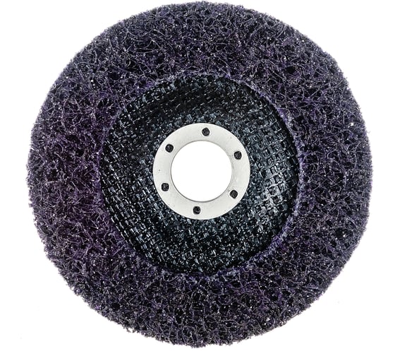 Круг зачистной на оправке пурпурный ROXPRO Clean&Strip II (125х13х22 мм) RoxelPro 123544