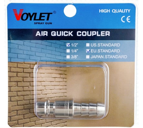 Штекер б/с EPH20 Елочка 10 мм Voylet 005-00020