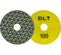 Круг алмазный гибкий шлифовальный №2, P100, 100 мм, для сухой шлифовки DLT 0642