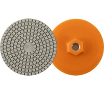 Круг алмазный гибкий шлифовальный №20, Р200, 100 мм DLT 2924