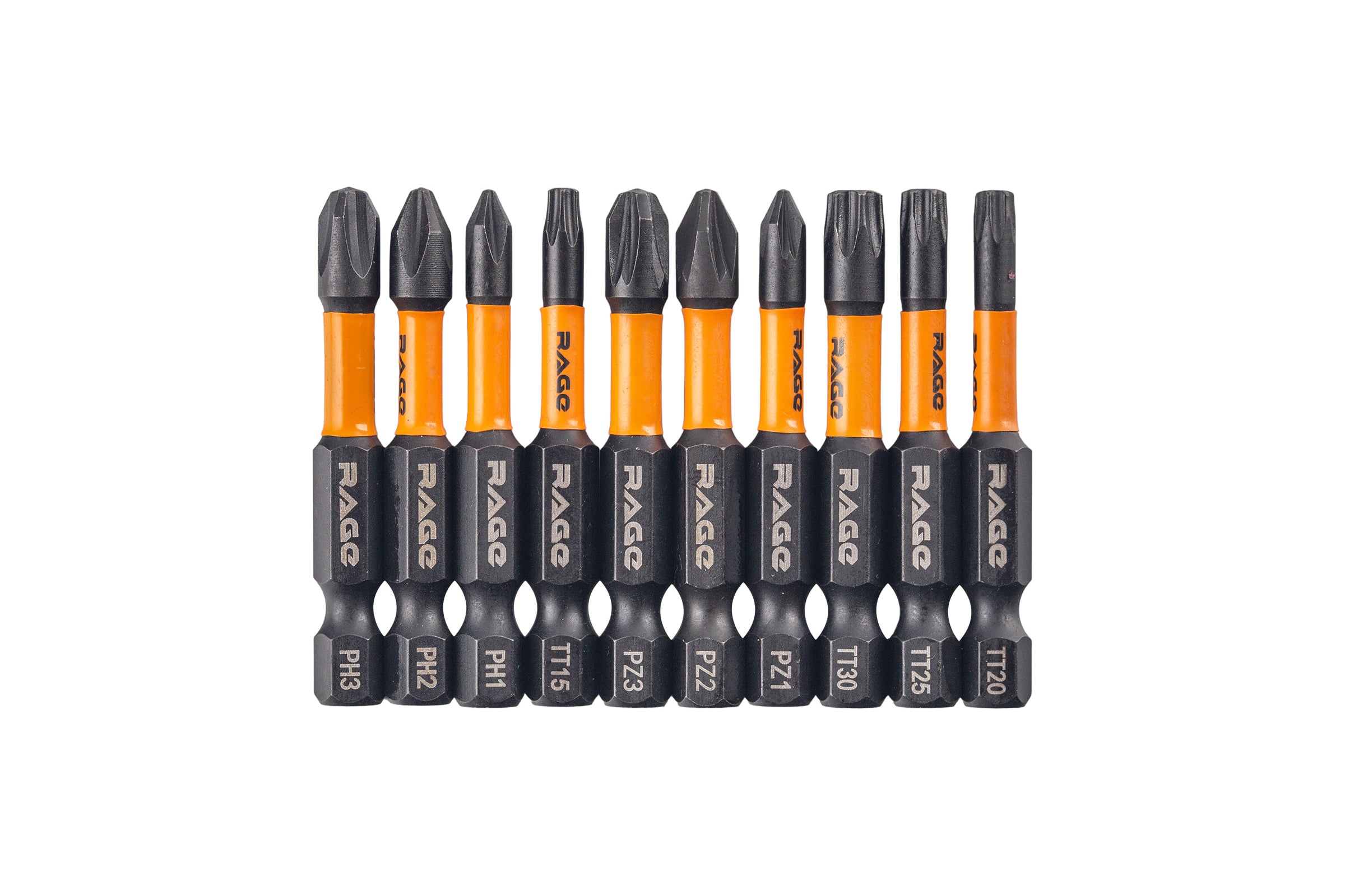 Набор бит для шуруповерта RAGE By VIRA магнитные торсионные IMPACT