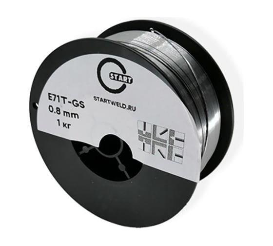Проволока сварочная порошковая E71T-GS (1 кг; 0.8 мм) Start STE7108