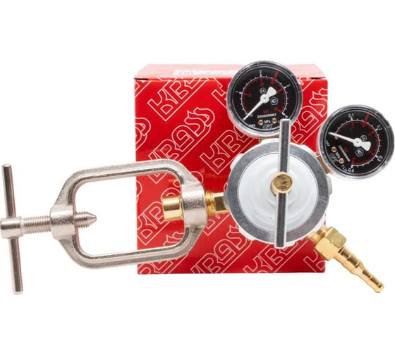 Редуктор ацетиленовый БАО 5 4, 2.5/0.15 МПа, 5 м3/ч, поверенный KRASS 2117579PV 1