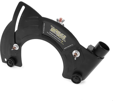 Кожух защитный тип В6 для пылеудаления при резке под 230 мм диск с креплением на кожух УШМ MESSER 10-40-414