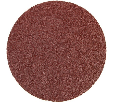 Круг абразивный шлифовальный под липучку (10 шт; 125 мм; Р60) ТУНДРА 1124371