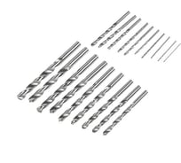 Набор сверл по металлу (19 шт; 1-10 мм; шаг 0.5 мм; HSS; цилиндрический хвостовик) TUNDRA 1119689