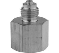 Переходник для манометра РОСМА ВР/НР G1/4–NPT1/4 Ру600, нержавеющая сталь D070-04308