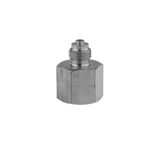 Переходник для манометра РОСМА  вр/нр g1/4–npt1/4 py600, нержавеющая сталь D070-04308