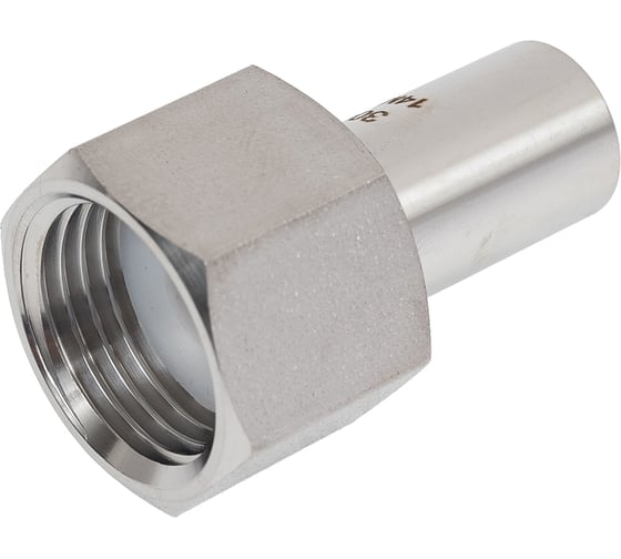 Ниппель РОСМА приварной с накидной гайкой ВР G1/2 Ру400, нержавеющая сталь D070-03642 1