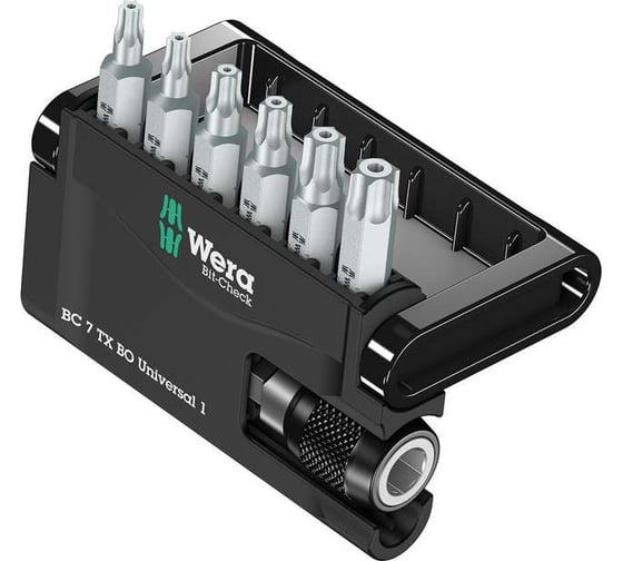 Набор бит 8067-6 BO BIT CHECK WERA WE-056158 1