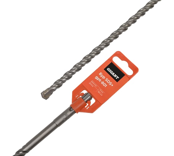 Бур SDS+ 10x360 мм Gigant gpt-801