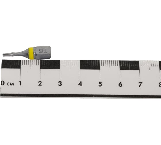 Бита с профилем TORX, шестилучевая звезда TX6, длина 25 мм, хвостовик С6.3 мм, торсионная MTE 26143106