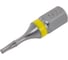 Бита с профилем TORX, шестилучевая звезда TX6, длина 25 мм, хвостовик С6.3 мм, торсионная MTE 26143106 3