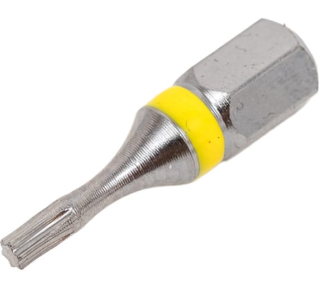 Бита с профилем TORX, шестилучевая звезда TX8, длина 25 мм, хвостовик С6.3 мм, торсионная MTE 26143108