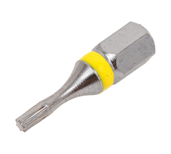 Бита с профилем TORX, шестилучевая звезда TX8, длина 25 мм, хвостовик С6.3 мм, торсионная MTE 26143108 1