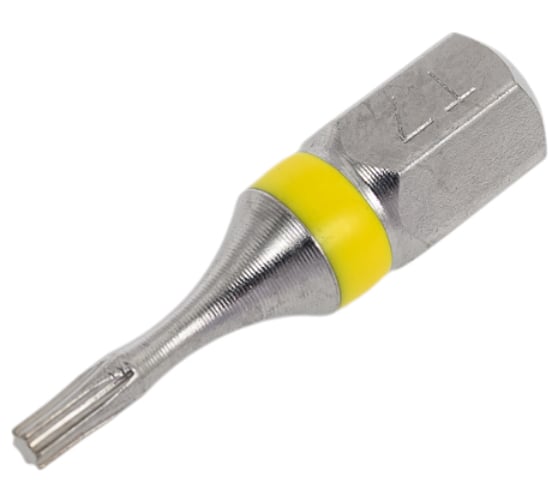Бита с профилем TORX, шестилучевая звезда TX7, длина 25 мм, хвостовик С6.3 мм, торсионная MTE 26143107