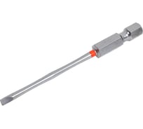 Бита с профилем Slotted, шлиц SL 0.5x3.0 мм, длина 75 мм, хвостовик E6.3 мм, торсионная MTE 2614175660