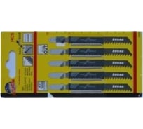 Пилки Т-127 D (5 шт; 3.0 мм; HSS; EU-хвостовик) для лобзика 20890