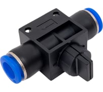 Краник SHVFF10-08 10мм-8мм BlackWeld 6003bw