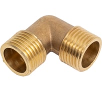 Уголок для компрессора резьба наружная 1/2" латунь BlackWeld 4327bw