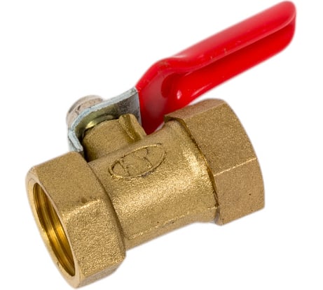 Краник шаровой латунный резьба внутренняя 3/8" BlackWeld 4413bw