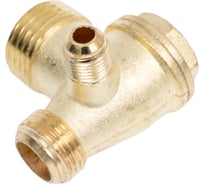 Обратный клапан для компрессора резьба наружная F1/2"XF3/8"Х1/8" BlackWeld 4316bw