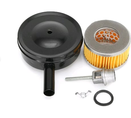 Фильтр воздушный для компрессора металлический AF06 1/2" BlackWeld 6707bw