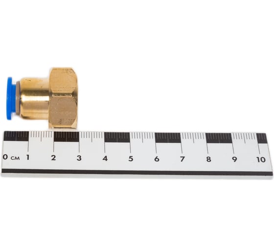 Фитинг металлический 10 мм - внутренняя резьба 1/2" BlackWeld 5215bw