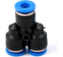 Фитинг Y-образный трубка 6 мм BlackWeld 5701bw