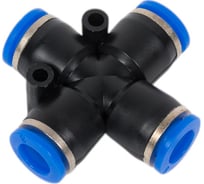 Фитинг крест 8 мм BlackWeld 5803bw