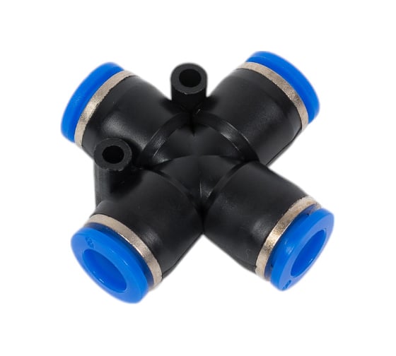 Фитинг крест 8 мм BlackWeld 5803bw 1