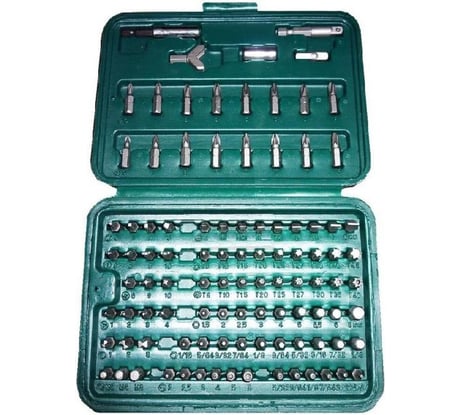 Набор бит 100OSBD3A37D 100 предметов SKRAB 41601