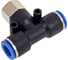 Фитинг цанговый тройник внутренняя резьба 1/4", диаметр 10 мм BlackWeld 5506bw 3