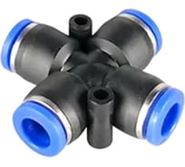 Фитинг SPZA04 крест 4 мм BlackWeld 5801bw