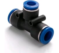 Фитинг SPE10 Т-образный 10 мм тройник BlackWeld 5604bw