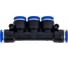 Фитинг SPK-10 пластик 10 мм на пять входов BlackWeld 5403bw 4
