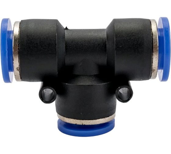 Фитинг SPE12 Т-образный 12 мм тройник BlackWeld 5605bw 1