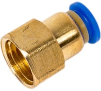Фитинг SPCF-T-6 металический 6 мм внутренняя резьба 1/4" BlackWeld 5203bw