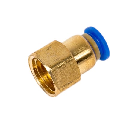 Фитинг SPCF-T-6 металический 6 мм внутренняя резьба 1/4" BlackWeld 5203bw