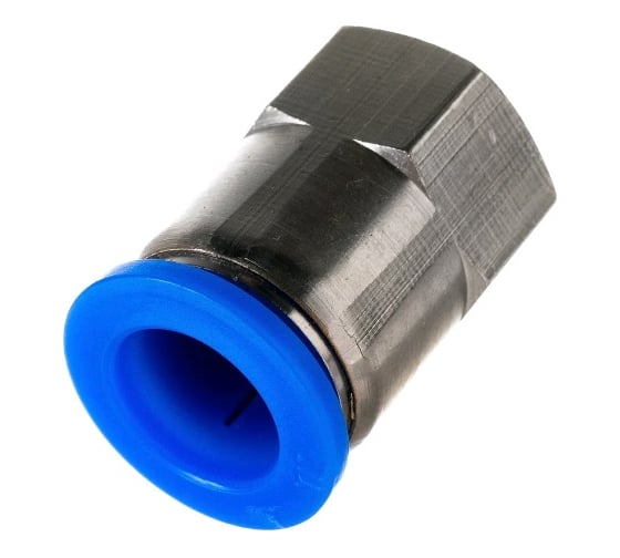 Фитинг металлический 12 мм - внутренняя резьба 1/4" BlackWeld 5213bw