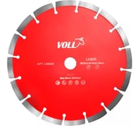 Диск алмазный сегментный ПРЕМИУМ (230x2.6x10x22.23 мм) VOLL 1.95008