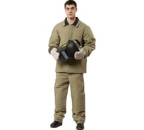 Брезентовый костюм для сварочных работ Вахруши-Литобувь, 2 класс защиты, размер 52-54, рост 170-176