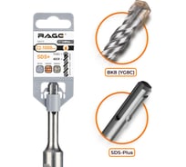 Бур по бетону (22х1000 мм; SDS-plus) RAGE by VIRA 562210