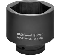 Головка ударная шестигранная удлиненная (85 мм; 1DR) AV Steel AV-740185 16422593