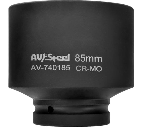Головка ударная шестигранная удлиненная (85 мм; 1DR) AV Steel AV-740185